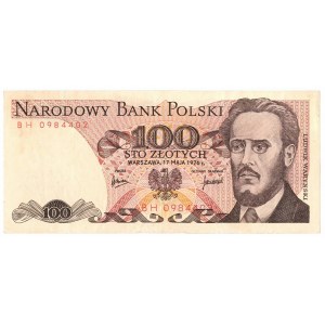 PRL, 100 złotych 1976 BH