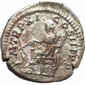 Cesarstwo Rzymskie, Septymiusz Sewer, Denar - P M TR P XI COS III P P