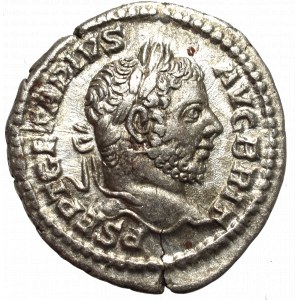 Cesarstwo Rzymskie, Geta, Denar - TR P III COS II P P