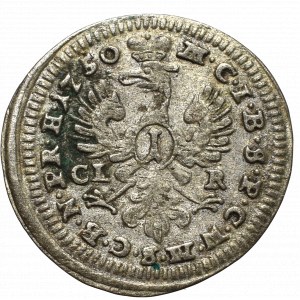 Germany, Preussen, 1 kreuzer 1750