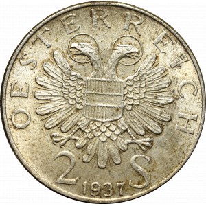 Austria, 2 szylingi 1937