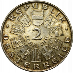 Austria, 2 szylingi 1932