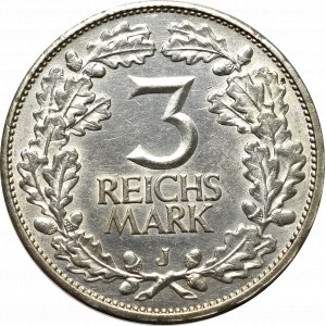 Germany, Weimar Republic, 3 mark 1925