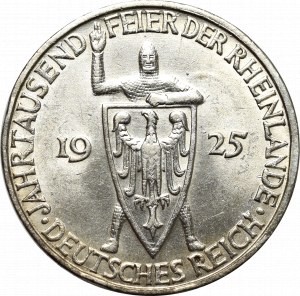 Germany, Weimar Republic, 3 mark 1925