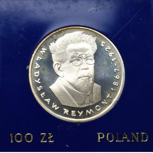 PRL, 100 złotych 1977 - Reymont