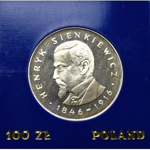 PRL, 100 złotych 1977 - Sienkiewicz