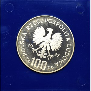 PRL, 100 złotych 1977 - Sienkiewicz