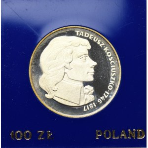 PRL, 100 złotych 1976 - Kościuszko