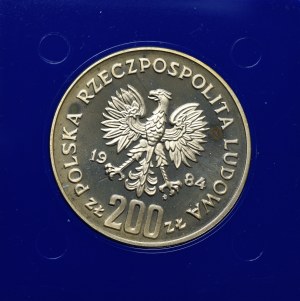 PRL, 200 złotych 1984 - Zimowe Igrzyska Olimpijskie