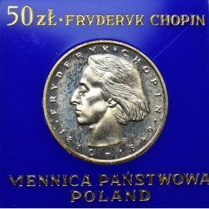 PRL, 50 złotych 1972 - Chopin