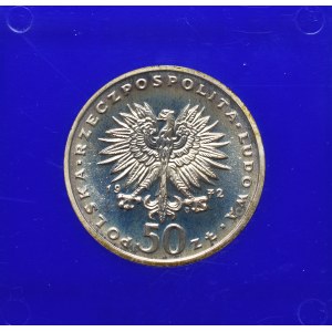 PRL, 50 złotych 1972 - Chopin