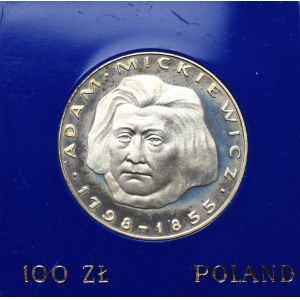 PRL, 100 złotych 1978 - Mickiewicz