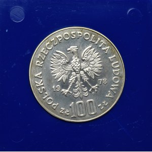 PRL, 100 złotych 1978 - Mickiewicz