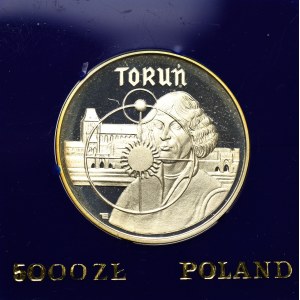 PRL, 5.000 złotych 1989 - Toruń
