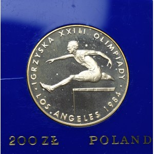 PRL, 200 złotych 1984 - Igrzyska Olimpijskie