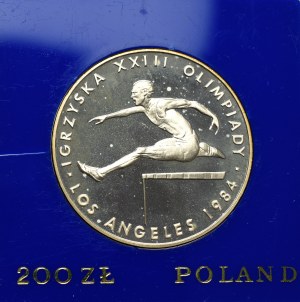 PRL, 200 złotych 1984 - Igrzyska Olimpijskie