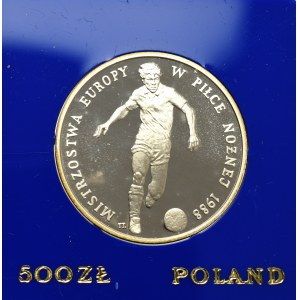PRL, 500 złotych 1987 - Mistrzostwa Europy w Piłce Nożnej