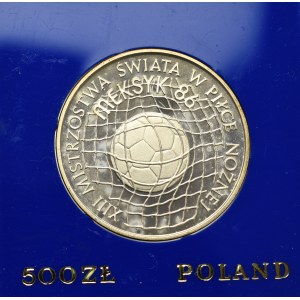 PRL, 500 złotych 1986 - Mundial