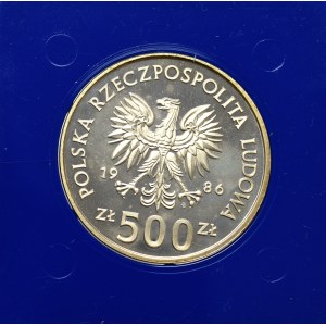 PRL, 1.000 złotych 1986 Ochrona środowiska - Sowa