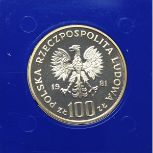 PRL, 100 złotych 1981 Ochrona środowiska - Koń