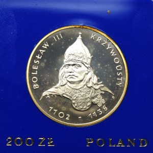 PRL, 200 złotych 1982 - Bolesław Krzywousty