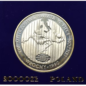 PRL, 20.000 złotych 1989 Mundial 1990