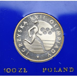 PRL, 100 złotych 1980 - Olimpiada