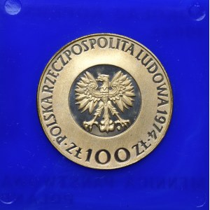 PRL, 100 złotych 1974 - Kopernik