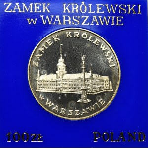 PRL, 100 złotych 1975 - Zamek Królewski w Warszawie