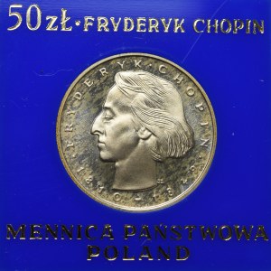 PRL, 50 złotych 1974 - Chopin