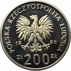 PRL, 200 złotych 1988 Mundial - Próba CuNi