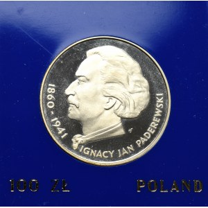 PRL, 100 złotych 1975 - Paderewski