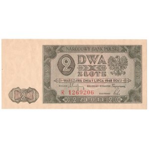 PRL, 2 złote 1948 R