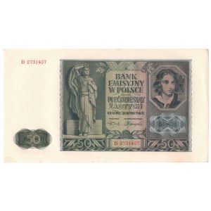 GG, 50 złotych 1941 B