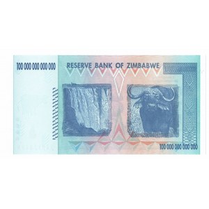 Zimbabwe, 100 trilion Dollars 2008