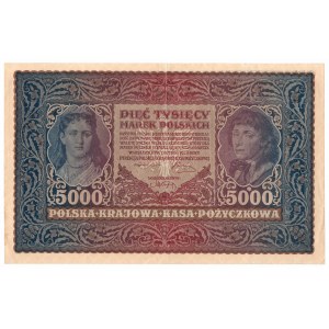 II RP, 5000 marek polskich 1920 II Serja S