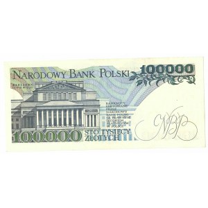 PRL, 100 000 złotych 1990 BZ