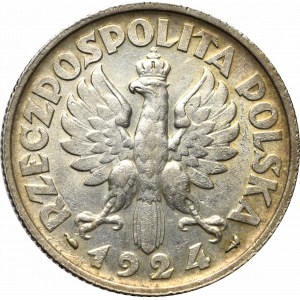 II Republic of Poland, 2 zloty 1924, Paris