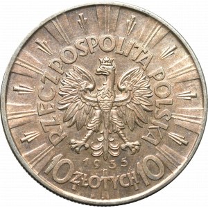 II Republic of Poland, 10 zloty 1935 Pilsudski