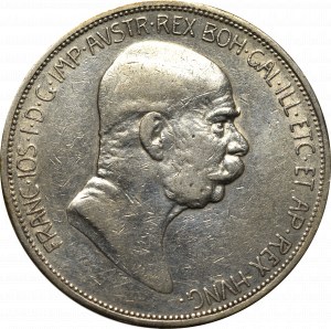 Austro-Węgry, Franciszek Józef, 5 koron 1909