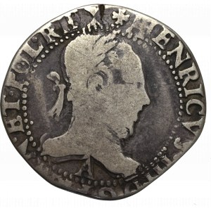 Francja/Polska, Henryk III Walezy, 1/2 franc 1577