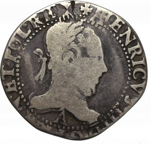Francja/Polska, Henryk III Walezy, 1/2 franc 1577