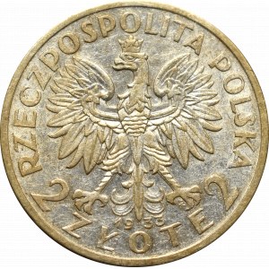 II Republic of Poland, 2 zloty 1933 Polonia