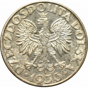 II Republic of Poland, 2 zloty 1936 Ship