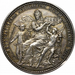 Austria, Medal Międzynarodowa Wystawa w Wiedniu 1888