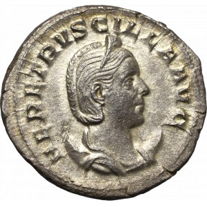 Cesarstwo Rzymskie, Herennia Etruscilla, Antoninian Rzym - PVDICITIA AVG