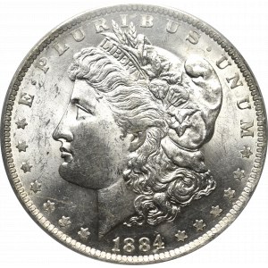 USA, Morgan dollar 1884, New Orlean - PCGS MS63