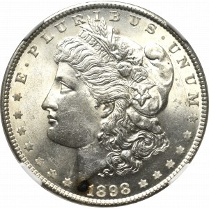 USA, Morgan Dollar 1898 - NGC MS63