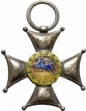 Powstanie Listopadowe, Krzyż Srebrny Orderu Virtuti Militari - piękny