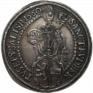 Austria, Salzburg, Bishopic of, Thaler 1660